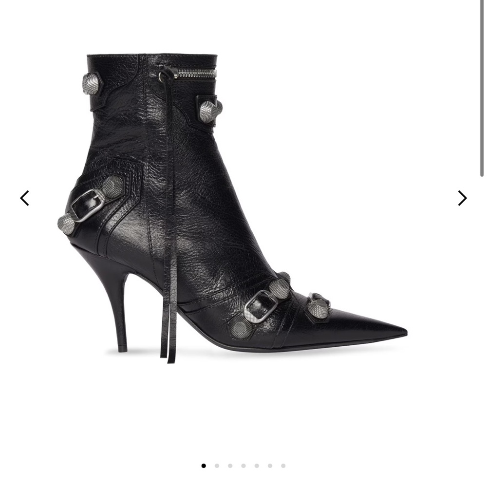 WOMEN'S CAGOLE 90MM BOOTIE IN BLACK